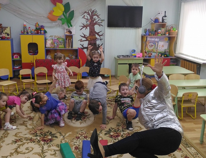 День космонавтики в детском саду в Коломне